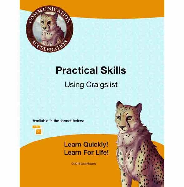 Practical Skills - Using Craigslist Worksheets - A Helpful Teacher Resource Lisa Flowers of Communication Acceleration a Teachers Resources Company