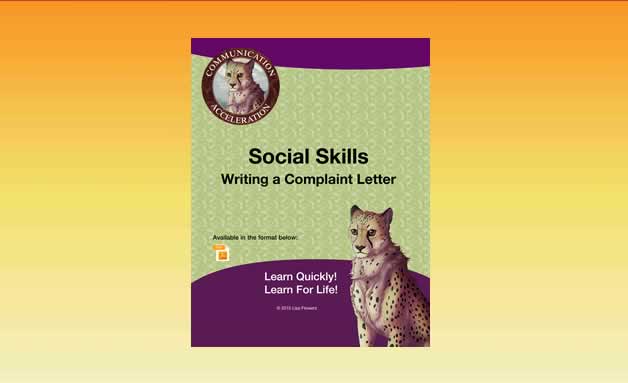 Writing a Complaint Letter (Reader Presupposition & Perspective Taking) Lisa Flowers