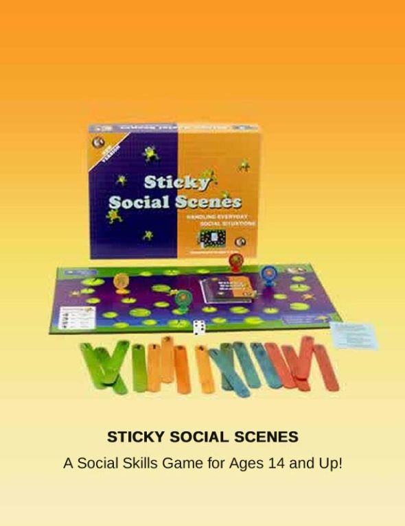 Sticky Social Scenes A Group Social Skills Game by Lisa Flowers