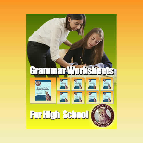 Grammar Worksheets: Packet