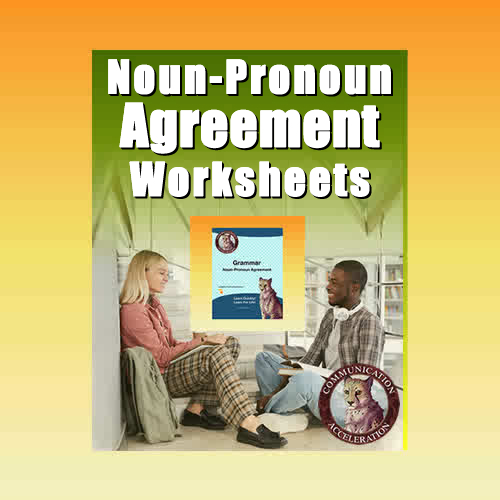 Noun-Pronoun Agreement Worksheet