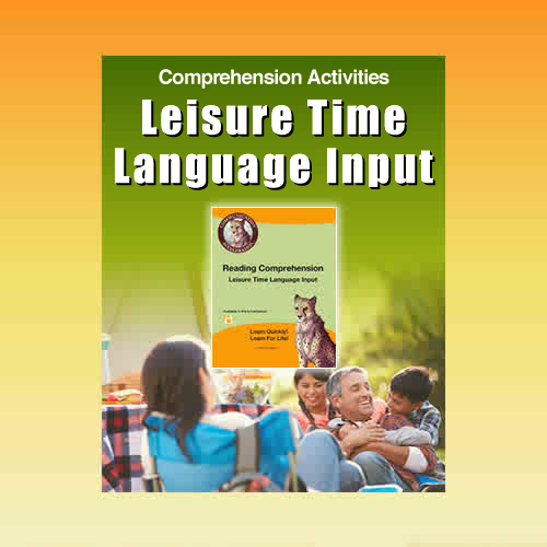 Leisure Time Language Input Homework Assignment