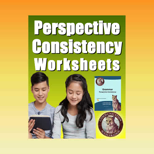 Perspective Consistency Grammar Worksheets