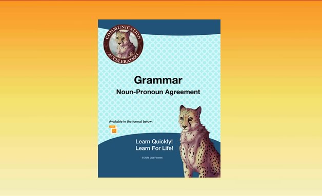 Grammar:  Noun-Pronoun Agreement   Lisa Flower