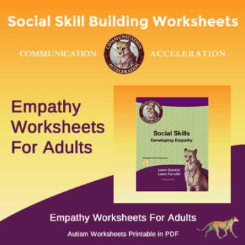 Social Skill Building Therapy Worksheets in pdf.