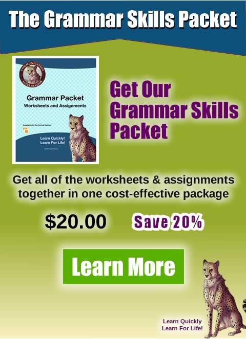 grammar practice worksheets