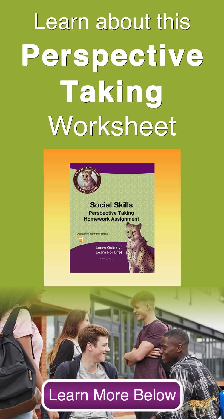Perspective Taking Worksheet - A Social Emotional Learning Activity